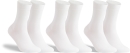 RS. Harmony Socken ohne Gummibund für Damen, 3 Paar, weiß, 39-42