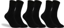 RS. Harmony Socken ohne Gummibund für Herren, aus Baumwolle, 3 Paar, Farbe schwarz, 39-42