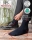 RS. Harmony Socken ohne Gummibund für Herren, aus Baumwolle, 3 Paar, Farbe silber, 39-42