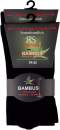 RS. Harmony Gesundheitssocken für Damen und Herren aus Bambus 43041, Farbe schwarz, 2 Paar, Größe 43-46