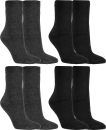 Socken | Thermo Kurz Weich und Warm | 4 Paar