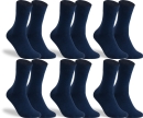 RS. Harmony Socken ohne Gummibund für Damen, 6 Paar, Marine, 39-42