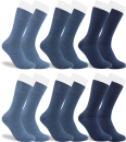 Socken | Extra Qualitätsgarn | 6 Paar