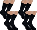 Socken | Baumwolle Qualität Softrand Wellness | 8 Paar