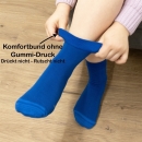 RS. Harmony Kinder Socken "Bambus", verstärkte Belastungszonen, extra weich auf der Haut, atmungsaktiv, für Jungs und Jugendliche | marine, jeans, dunkelblau | 31-34 | 6 Paar