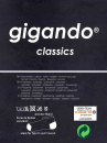 gigando classics Kurzstrumpf Herren 96610-01, 5 Paar, Farbe silber, Größe 43-46