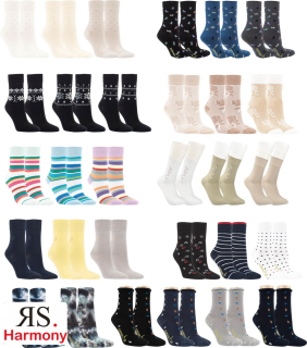 RS. Harmony | Design-Socken "Bambus" für Damen
