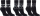RS. Harmony Design-Socken Bambus mit Motive für Damen, Komfortbund und sehr flache Zehen-Naht, superweich auf der Haut 11967 (81113) | 3 Paar | schwarz Norweger-Muster | 39-42