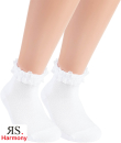 RS. Harmony | Kinder Socken "Rüschen" für Mädchen