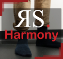 RS. Harmony Luxus Herren Baumwollsocken mit hochwertigem Marken Elasthan „Lycra“, dehnbarer, weicher Rand, keine spürbare Zehennaht durch Handkettelung