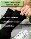 gigando 9 Paar Baumwoll Socken mit Komfortbund