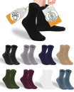 gigando 98% Bio-Baumwolle Socken mit Soft-Bund