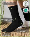 gigando 98% Bio-Baumwolle Socken mit Soft-Bund