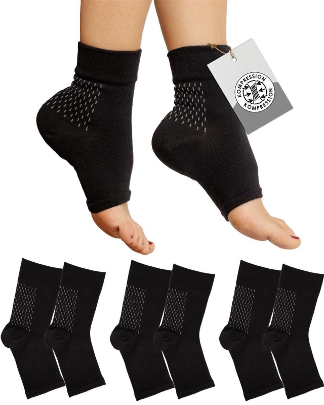 Knöchelbandage Kompressionssocken - Ärmelsocken Für Füße Zur Stabilisierung & Durchblutungsförderung