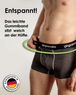gigando Bambus Herren Boxershorts
