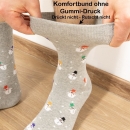 Socken Baumwolle Christmas-Motiv | Design 11 (schwarz - Christbaum)