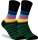 Socken Baumwolle Ringel Doppel-Garn