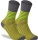 Socken Baumwolle Ringel Doppel-Garn