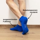 Sneaker-Socken Baumwolle Bunt