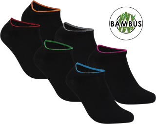 Sneaker-Socken Bambus Farbring