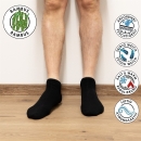 Sneaker-Socken Bambus Farbring