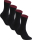 gigando  | black meets bordeaux Baumwoll-Socken  | 4 Paar  | schwarz-bordeaux  | 43-46  |