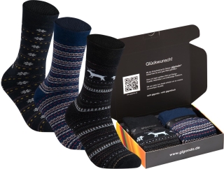gigando Premium | Thermo-Socken "Christmas-Socks" für Sie & Ihn