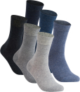 gigando  | Shades for Ladys Socks Box  | 6 Paar  | blau, silber  | 39-42  |