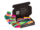 gigando  | Colored Thermo Socks with Dots and Stripes  |...