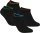 gigando  | Edge Bambus-Sneaker-Socken  | 4 Paar  | rot, grün, orange, blau  | 39-42  |