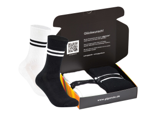 gigando Premium | Baumwoll-Socken "Sports" für Sie & Ihn