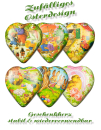 gigando  | Lustiges, buntes Herz zu Ostern  | 2 Paar  | gelb, grün  | 35-38  |