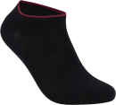 gigando  | black meets bordeaux Baumwoll-Sneaker-Socken  | 8 Paar  | schwarz-bordeaux  | 43-46  |