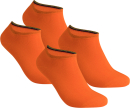 gigando  | colorful Baumwoll-Sneaker-Socken  | 4 Paar  | orange  | 35-38  |