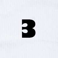 B: weiß - 3 Paar