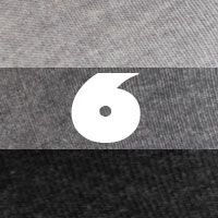 schwarz, anthrazit, silber - 6 Paar
