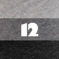 schwarz, anthrazit, silber - 12 Paar